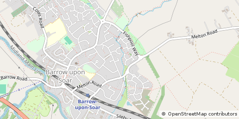 Map of Loughborough