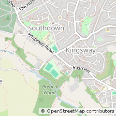 Map of Bath, Somerset