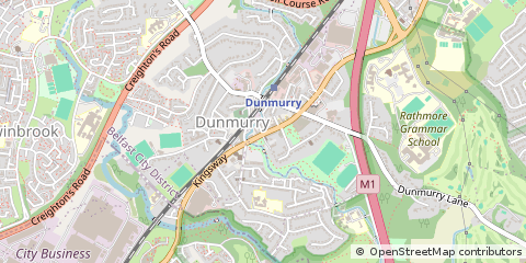 Map of Belfast