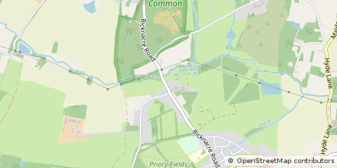 Map of Chelmsford, Essex