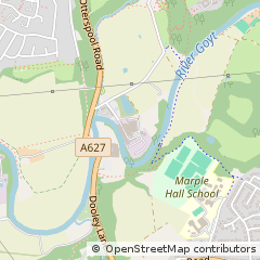 Map of Stockport, Cheshire