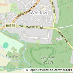Map of Sheffield