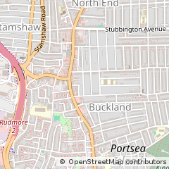 Map of Portsmouth, Hampshire