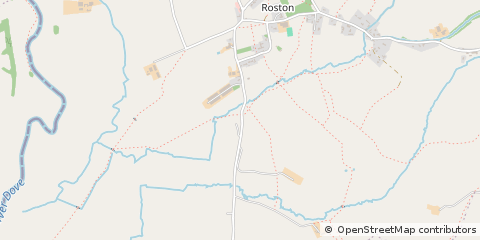 Map of Ashbourne, Derbyshire
