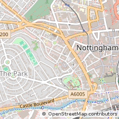 Map of Nottingham
