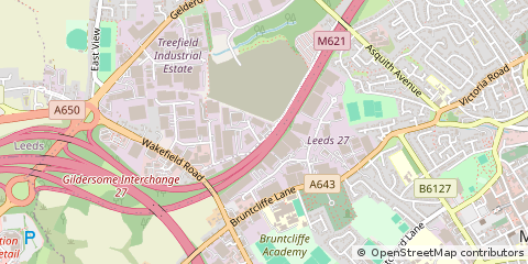 Map of Leeds