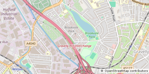 Map of Birmingham
