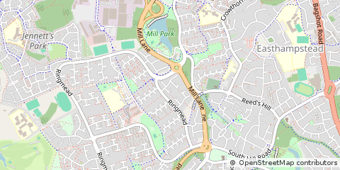 Map of Bracknell