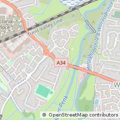 Map of Stafford, Staffordshire