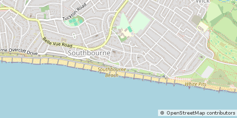 Map of Bournemouth