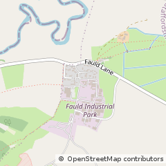 Map of Burton-on-Trent, Staffordshire