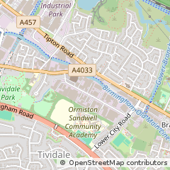 Map of West Midlands