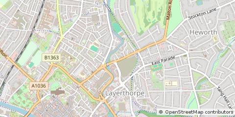 Map of York