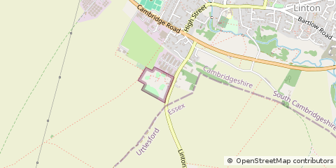 Map of Cambridge, Cambs