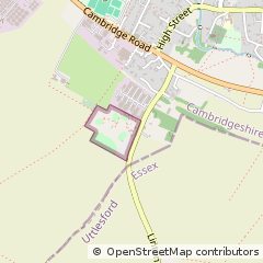 Map of Cambridge, Cambs