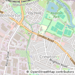 Map of Alvaston, Derby