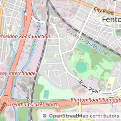 Map of Stoke-on-Trent