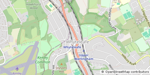 Map of Whyteleafe