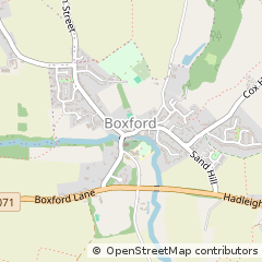 Map of Sudbury, Suffolk