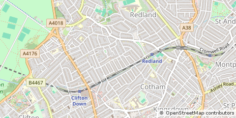 Map of Bristol