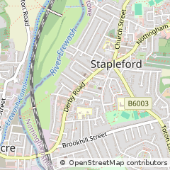 Map of Nottingham
