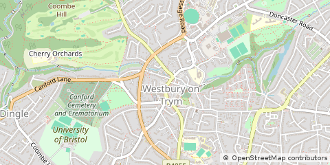 Map of Bristol, Avon