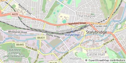 Map of Stalybridge