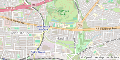 Map of Glasgow