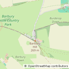Map of Wroughton, Wiltshire