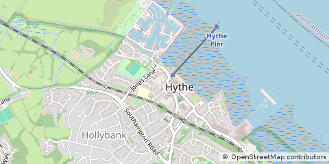 Map of Southampton, Hants