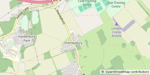 Map of Radlett, Hartfordshire