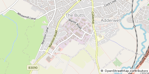 Map of Frome, Somerset