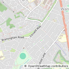 Map of Luton, Bedfordshire