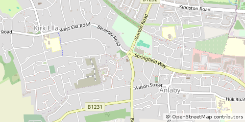 Map of Hull