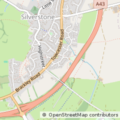 Map of Towcester
