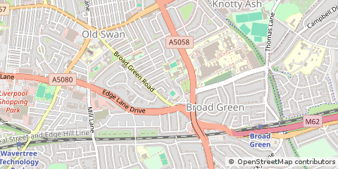 Map of Liverpool