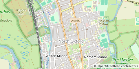 Map of Oxford