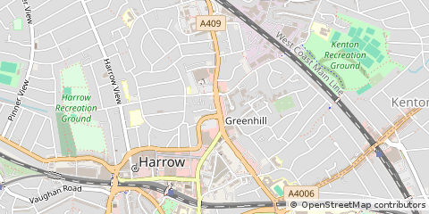 Map of Harrow