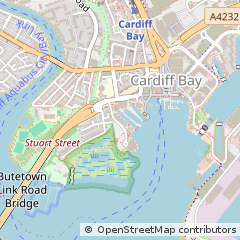 Map of Cardiff