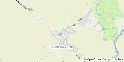 Map of Lutterworth, Leics
