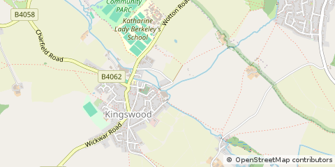 Map of Wotton-Under-Edge