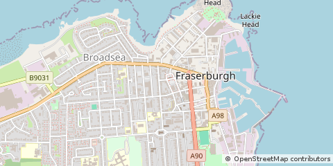 Map of Aberdeenshire