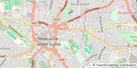 Map of Newcastle