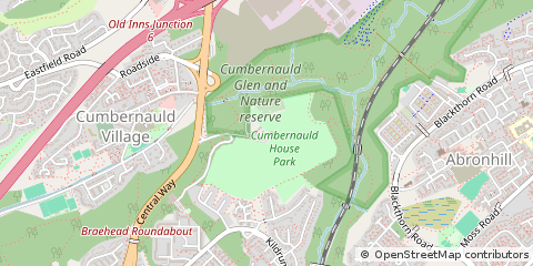 Map of Glasgow