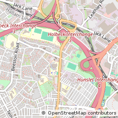 Map of Leeds