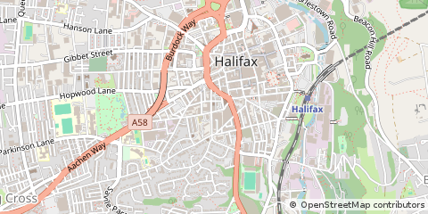 Map of Halifax