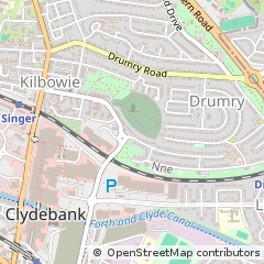 Map of Clydebank