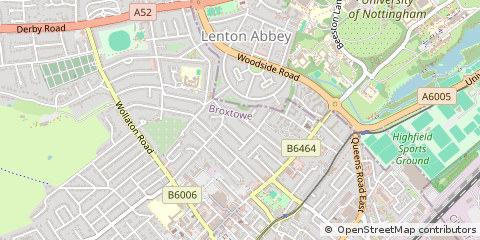 Map of Nottingham