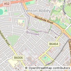Map of Nottingham