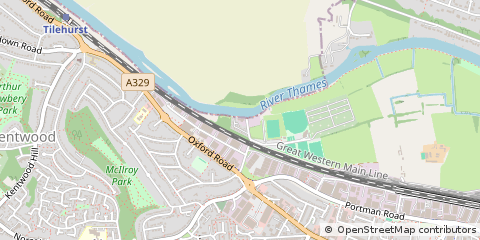 Map of Reading